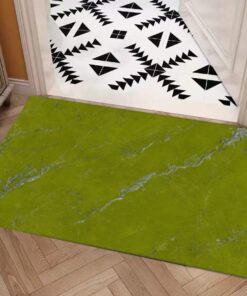 Vitaera Style Carpet : Chartreuse With Silver Veining Pattern – UtopiaFashion