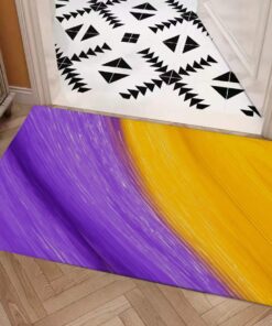 Color Blending Style Carpet : Lavender And Mustard Pattern – UtopiaFashion