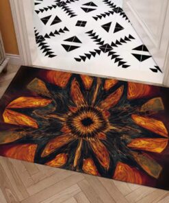 Symmetry Style Carpet : Tribal Contrast Design Pattern – UtopiaFashion