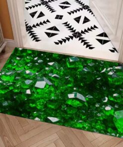 Ore Style Carpet : Deep Green Color Uvarovite Pattern – UtopiaFashion